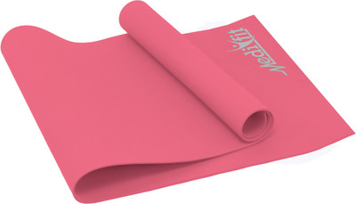 

MEDIFIT Yoga Mat (With Bag) Odourless with Eva Quality and Non-Slippery Washable_1 Pink 4 mm Yoga Mat