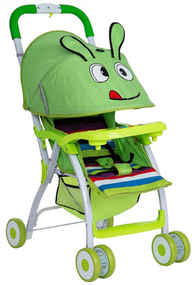 

Toyzone Giggling Baby Stroller Stroller(Multi, Green)
