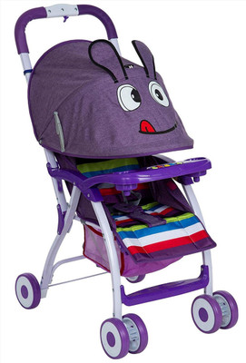 

Toyzone Giggling Baby Stroller Stroller(Multi, Purple)