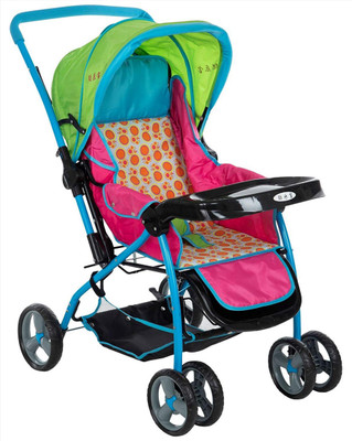 

Toyzone Sun Shine Baby Stroller Stroller(Multi, Blue)