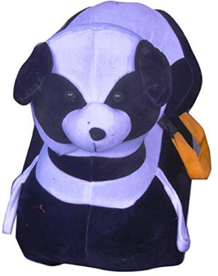 

Samaaya Dog Shape Soft Toy Chair/seat for baby sitting - 6 cm(Black)