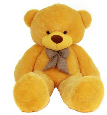 

HL Toys 4 feet spongy yellow teddy bear - 122 cm(Yellow)
