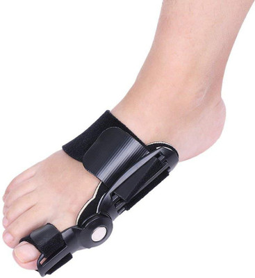 

CGT Adjustable Big Toe Separator Hallux Valgus Foot Pain Relief Bunion Splint -1pc Thumb Support (, Black