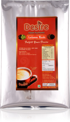 

Desire Masala Tea Instant premix cardamom flavoured for manual and vending machine usage Spices Masala Tea(1000 g, Pouch)