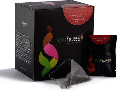 

Teahues 100 % Natural Fresh Irish Breakfast Black Unflavoured Tea Bags(16 Bags, Box)