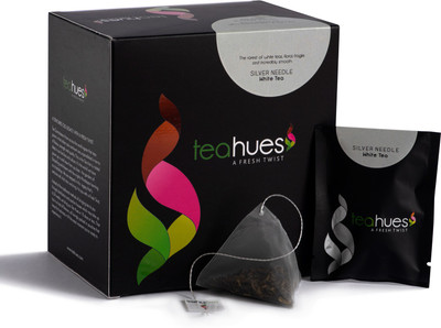 

Teahues 100 % Natural High Quality Silver Needle White Unflavoured Tea Bags(16 Bags, Box)