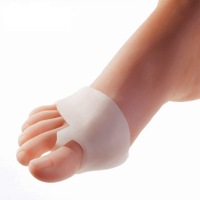 

CGT 1 PAIR of Soft Gel Big Toe Bunion Protector - Hallux Valgus Concealer Cushions Pad and Metatarsal Toe Separator Pad (Unisex)(Pack Of 2)