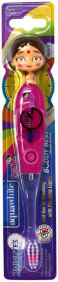 

aquawhite CHUTKI Buddy Best Figurine Timer Flash Light Kids Toothbrush, purple For Age 3 - 14 Years, (Waterproof & Inbuilt Battery),Health & Personal Care Soft Toothbrush