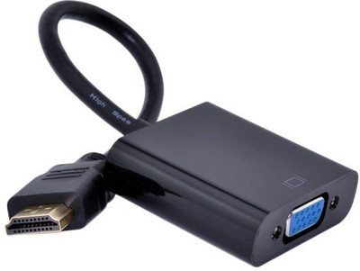

Landmark TV-out Cable CDM_603C HDMI to VGA Cable compatible for laptop/PC/TV/Tablet/Projector/Xbox(Multicolor, For Computer)