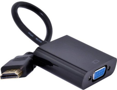 

Landmark TV-out Cable XZJ_714H HDMI to VGA Cable compatible for laptop/PC/TV/Tablet/Projector/Xbox(Multicolor, For Computer)