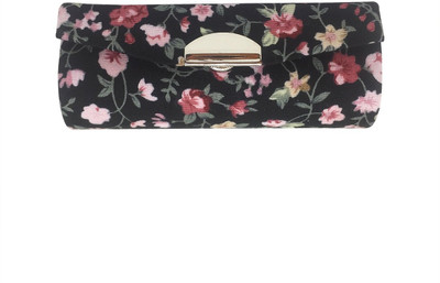 

The Bling Stores Retro Embroidered Square Lipstick Case With Mirrors Brocade Flower Design Lipstick Display Box NA Vanity Box(Multicolor)