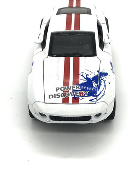 

Emob 1:32 Die Cast Metal Body White Luxury Vintage Furious Car Toy with Light and Sound Effects(Multicolor)