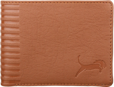 

wildedge Men Tan Artificial Leather Wallet(6 Card Slots)