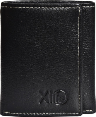 

Xlife Women Black Genuine Leather Wallet(4 Card Slots)