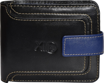 

Xlife Men Black Genuine Leather Wallet(7 Card Slots)