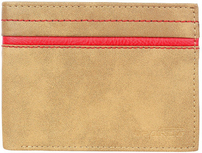 

Spairow Men Beige Artificial Leather Wallet(8 Card Slots)