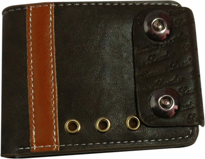 

Pihucollection Boys Brown Genuine Leather Wallet(10 Card Slots)