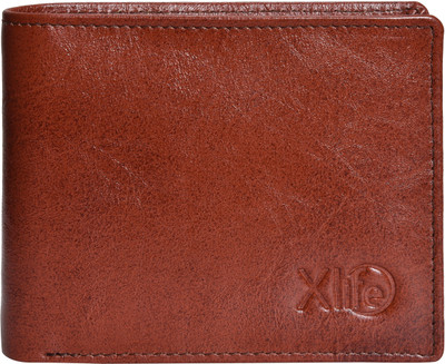 

Xlife Men Brown Genuine Leather Wallet(7 Card Slots)