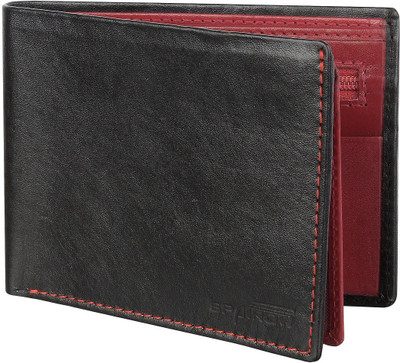 

Spairow Men Black Genuine Leather Wallet(7 Card Slots)