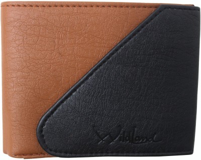 

Wildland Men Black, Tan Artificial Leather Wallet(5 Card Slots)