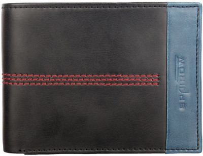 

Spairow Men Black Artificial Leather Wallet(6 Card Slots)