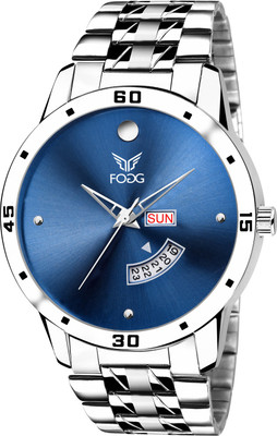 

Fogg 2049-BL Blue Day and Date Watch - For Men