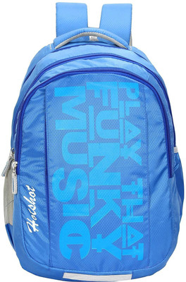 

Hot Shot Polyester School, Collage and Casual 30.0 L Standrad Size Backpack(Grey)