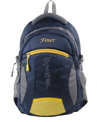 

FINER 1004GNBlue Waterproof Backpack(Grey, Dark Blue, 38 L)