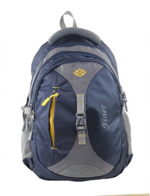 

FINER 1003GNBlue Waterproof Backpack(Grey, Dark Blue, 38 L)