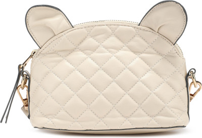 

Accessorize MN-38992115001 Sling Bag(White, 12 L)