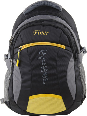 

FINER 1004GBlack Waterproof Backpack(Grey, Black, 38 L)