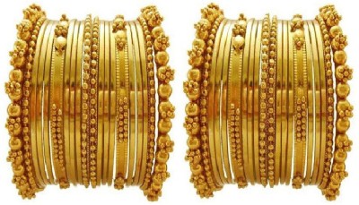 JSD Alloy Gold-plated Bangle Set