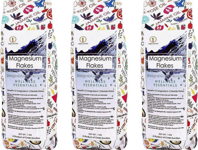 Green Junction Magnesium Bath Flakes 3 kg (pack of 3 )(3000 g)