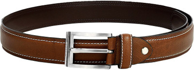 

Eske Men Formal Tan Genuine Leather Belt