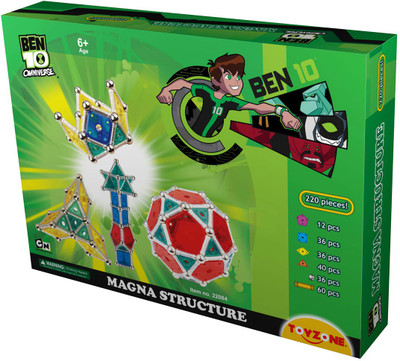 

Toyzone Ben10 Magnetic Blocks 220 Pcs(Multicolor)