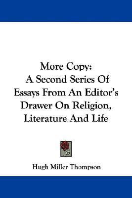 More Copy(English, Paperback, Thompson Hugh Miller)