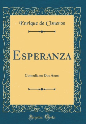 EsperanzaSpanish Hardcover Cisneros Enrique De