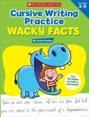 Cursive Writing Practice: Wacky Facts(English, Paperback, Findley Violet)