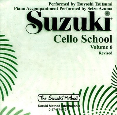 Suzuki Cello School 6 CD(English, CD-Audio, unknown)