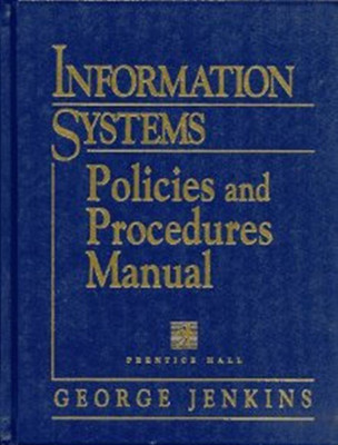 Information Systems Policies and Procedures Manual(English, Hardcover, Jenkins)