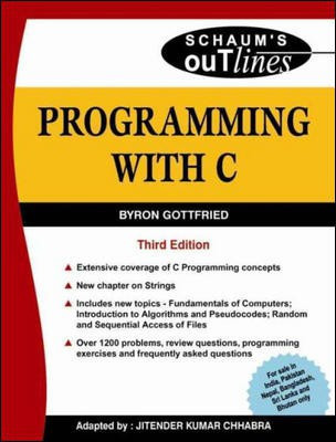 Programming with C(English, Paperback, Gottfried Byron S.)