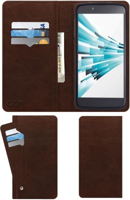 ACM Flip Cover for Lava Xolo X1000(Brown, Cases with Holder, Pack of: 1)
