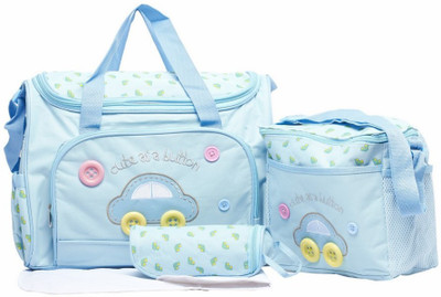 

Xeekart Set Of 4 Stylish Babies Diaper Bags For Mothers Waterproof Multifunctional Diaper Bag Bag(Sky Blue)