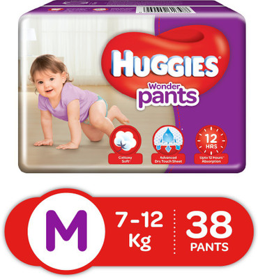 

Huggies Wonder Pant - M(38 Pieces)