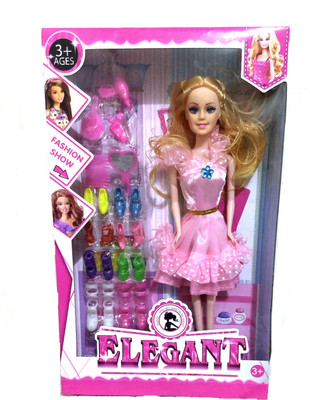 

ExaltedCollection Â Barbie doll with accessories(Multicolor)