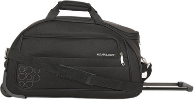 

KAMILIANT GAHO WHEEL DUFFLE 52 cm-BLACK Duffel Strolley Bag(Black)