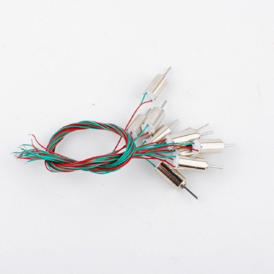 

Amicikart 5 Pcs 4mm x 8mm Coreless DC motor 70,000 RPM Automotive Electronic Hobby Kit