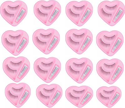 

NERR Styling Eyelash Day and Night Pack with Glue (Pack of 12)(Pack of 1)