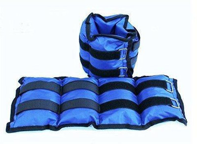 

ROYAL GYM BEST QUALITY ANKLE WEIGHT FOR WRIST & LEGS 3KG EACH Blue (6 kg) Blue Ankle & Wrist Weight(6 kg)