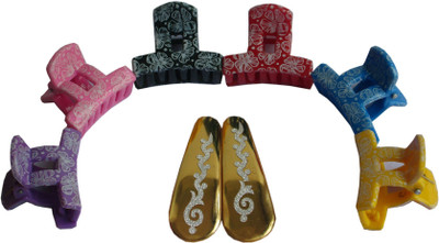 

CHERRY BLUE Butterfly Hair Clips Bun Clip(Multicolor)